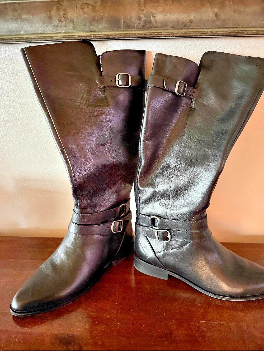Lucky Brand Ranchero Wide Calf Black Wide Calf Boots US 8.5 W
New